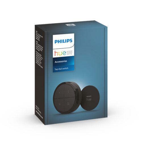 Philips Hue Dial Switch Télécommande Philips Hue Tap Dial Switch - Noir - Contrôle Multi-pièces Hue Switch