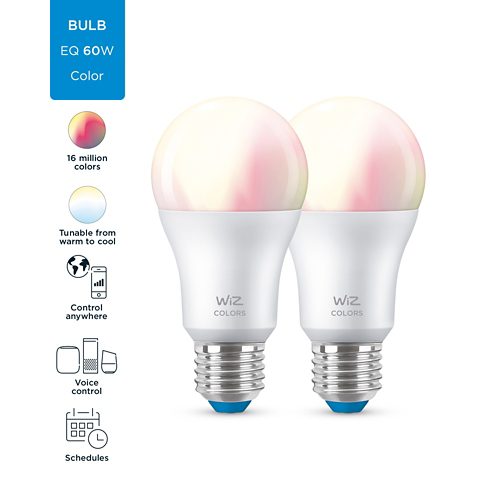 LED-lamp Lamp A60 E27 x2
