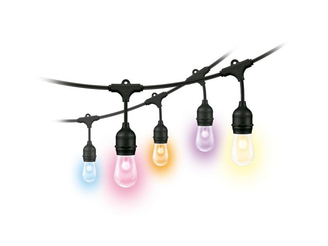 Close up of front of String Lights