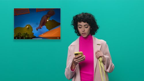 HOME MONITORING Außenwandleuchte mit Kamera