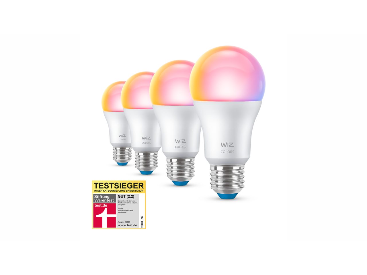NOWOCZESNA ŻARÓWKA Żarówka 60 W A60 E27 x4 | WiZ PL