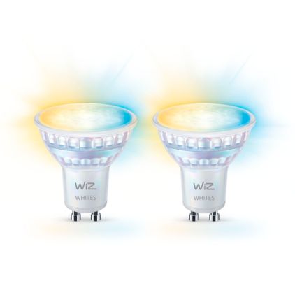 Nahaufnahme der Vorderseite von Spot 50 W PAR16 GU10 ×2