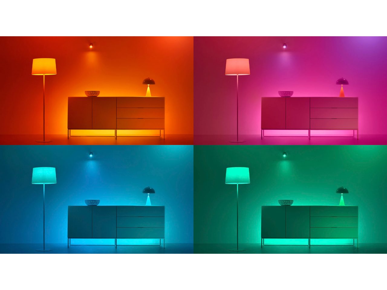 アクセサリー kuu Żarówka LED GU10 230V 6W z soczewką 45° biała obudowa