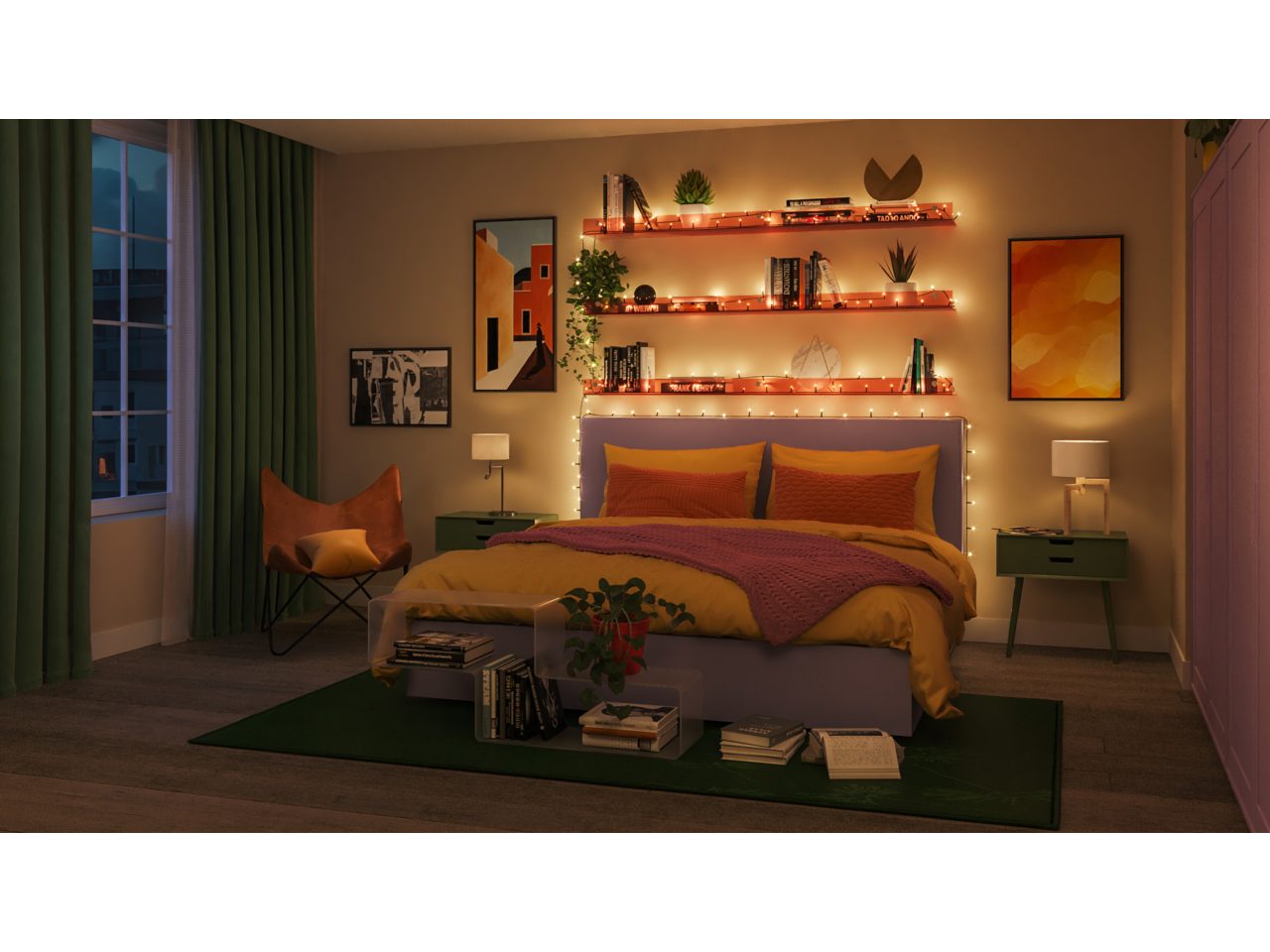 Twinkly Strings 600 LED RGB Wit, LED Lichtsnoer Voor Buiten & Binnen, LED Verlic