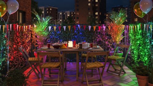 Sterrenregenboog led-lichtketting op batterijen, LED-lamp voor kinderkamer, tuin, bruiloft, decoratie
