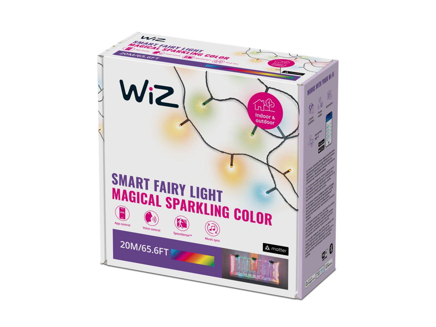 Lightstrip Fairy Lights Lichterkette 20M | WiZ