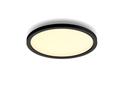 Plafondlamp Aurelle, rond paneel