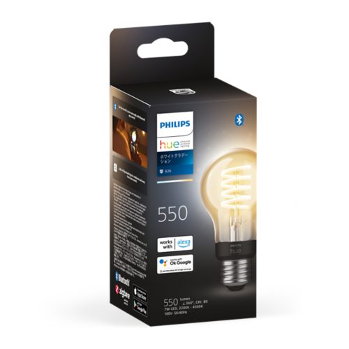 Hue A60 E26 LED 電球 7W - ホワイトグラデーション | Philips Hue A60 E26 LED 電球 7W - ホワイトグラデーション | Philips