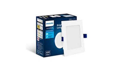 LED Luminaire 10W Square AstraSleek LED DL (NW)