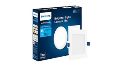 LED Luminaire 22W Square AstraSleek LED DL (NW)