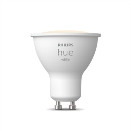 Närbild på framsidan av GU10 – smart spotlight
