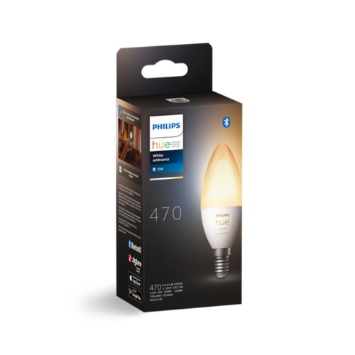 Hue White ambiance Candle - E14 smart bulb