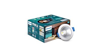 LED Luminaire 12W GlideSpot Silver LED COB (NW)