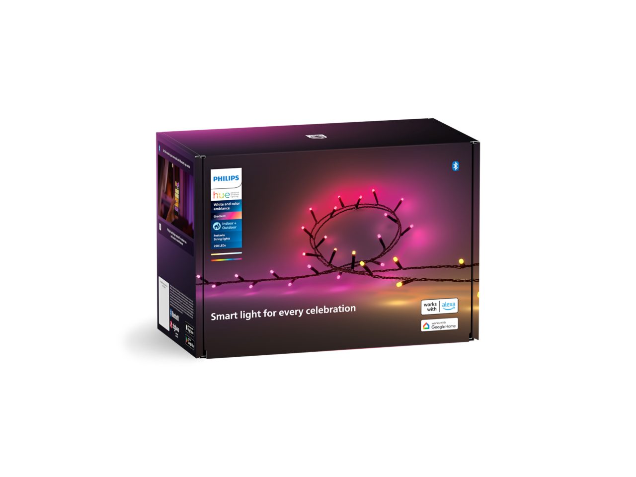 Hue Festavia string lights - 250 colors - 20 m | Philips Hue AU Hue Festavia string lights - 250 colors - 20 m | Philips Hue AU