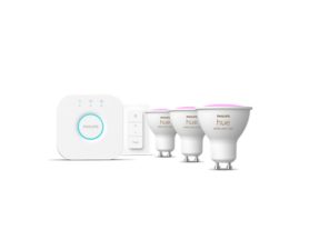 Starter-Set: 3 smarte GU10-Spots + Dimmschalter