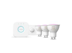 Starter-Set: 3 smarte Spots GU10 + Smart Button