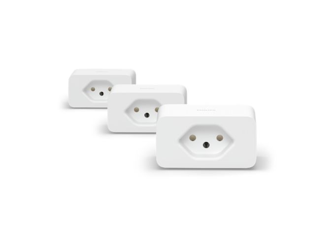 Nahaufnahme der Vorderseite von Hue Smart Plug