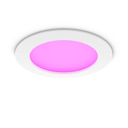 Närbild på framsidan av Slim infälld belysning 170 mm