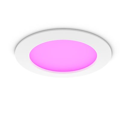 Närbild på framsidan av Slim infälld belysning 170 mm