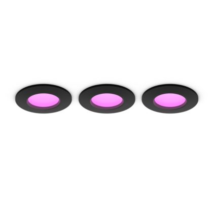 Närbild på framsidan av Slim infälld belysning 90 mm