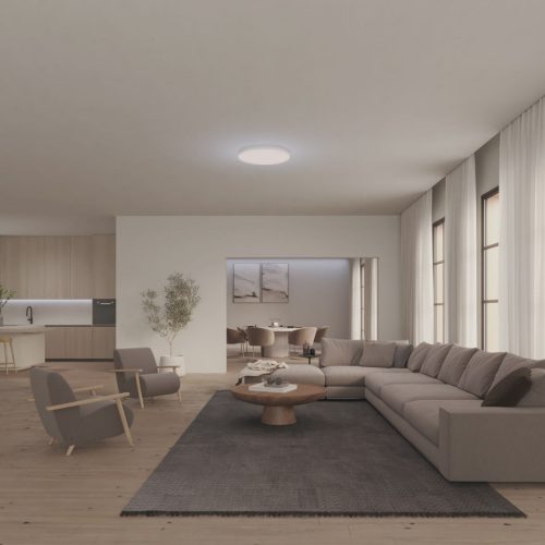 Hue White and Colour Ambiance Datura Ceiling Light Large