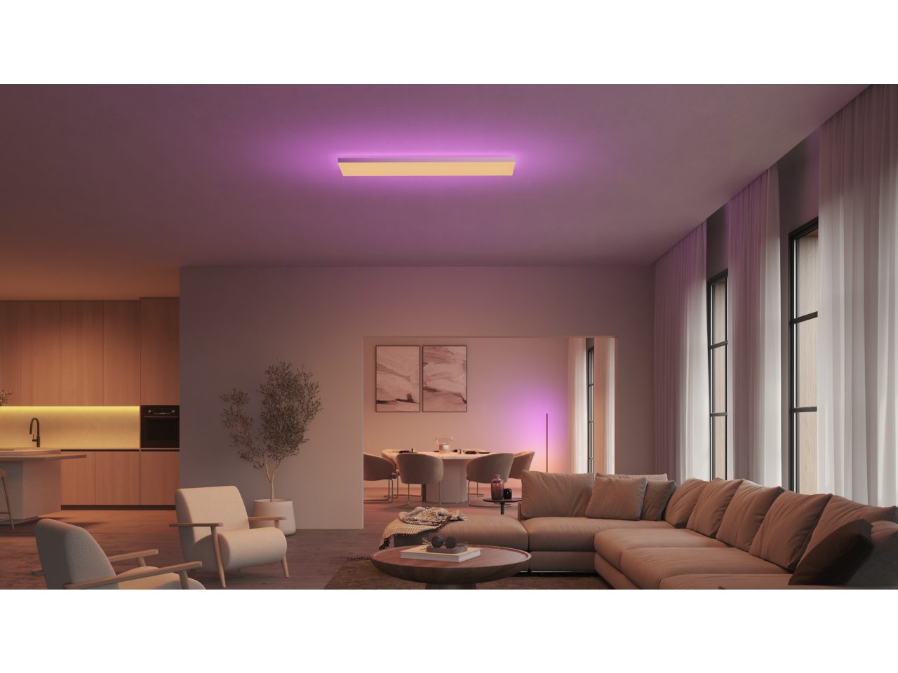 Datura rectangle LED ceiling panel | Philips Hue