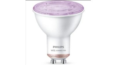 Dekorative Lampe in Röhrenform Smarte LED RGB Glaslampe GU10, 345 lm