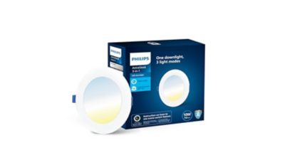LED Luminaire 10W Round AstraSleek 3in1 LED DL