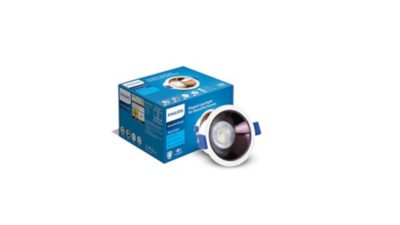 LED Luminaire 7W DecoBright Black LED Spot (NW)