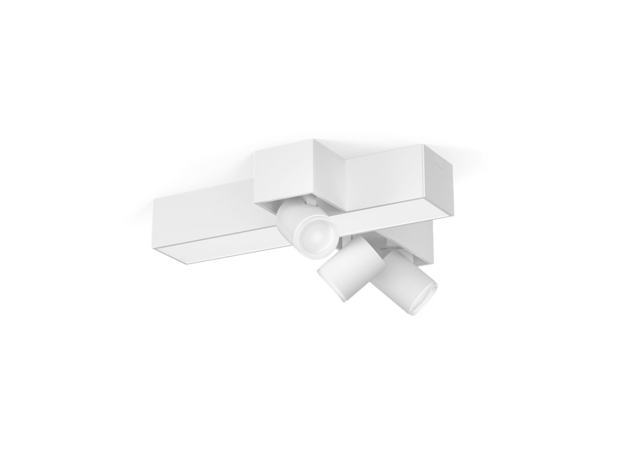 Hue Centris 3-spot cross ceiling light – White | Philips Hue UK