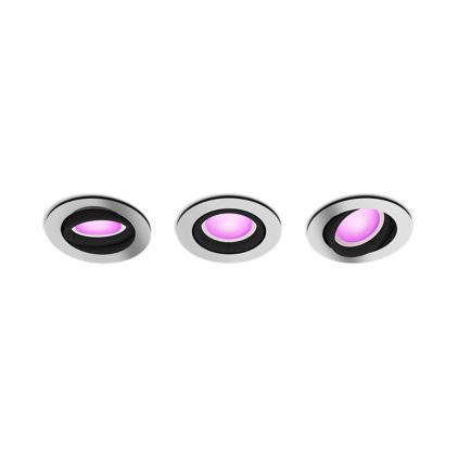 Närbild på framsidan av Centura infälld spotlight 3-pack