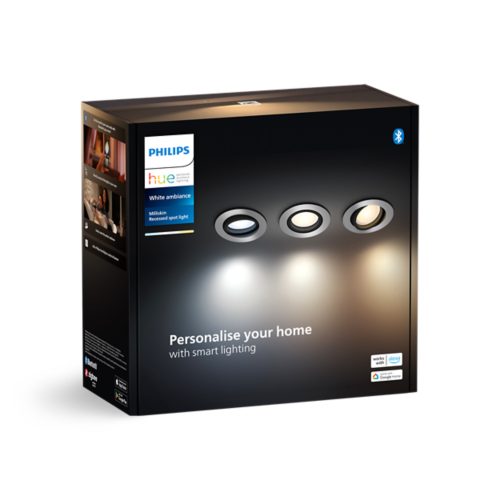 Hue Milliskin Recessed Spotlight Extension – White | Philips Hue UK