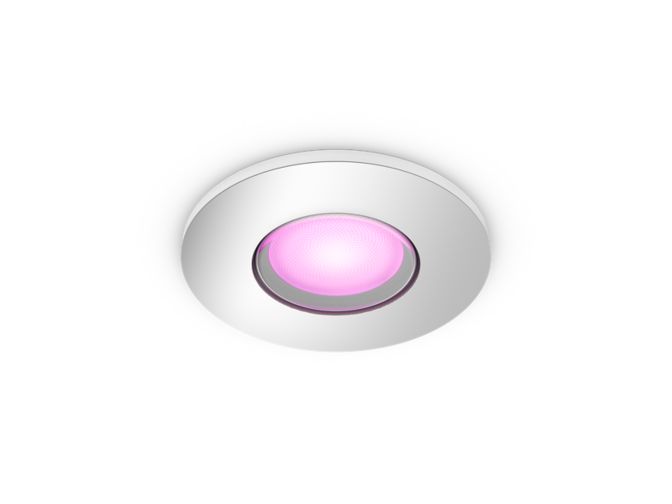 Close up of front of Xamento recessed spotlight