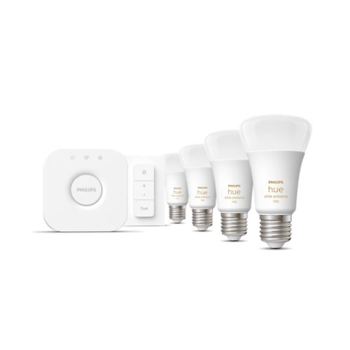 Phillips hue hue white and color 4個セット Philips Hue White and Color Ambiance Pack 4 Ampoules LED