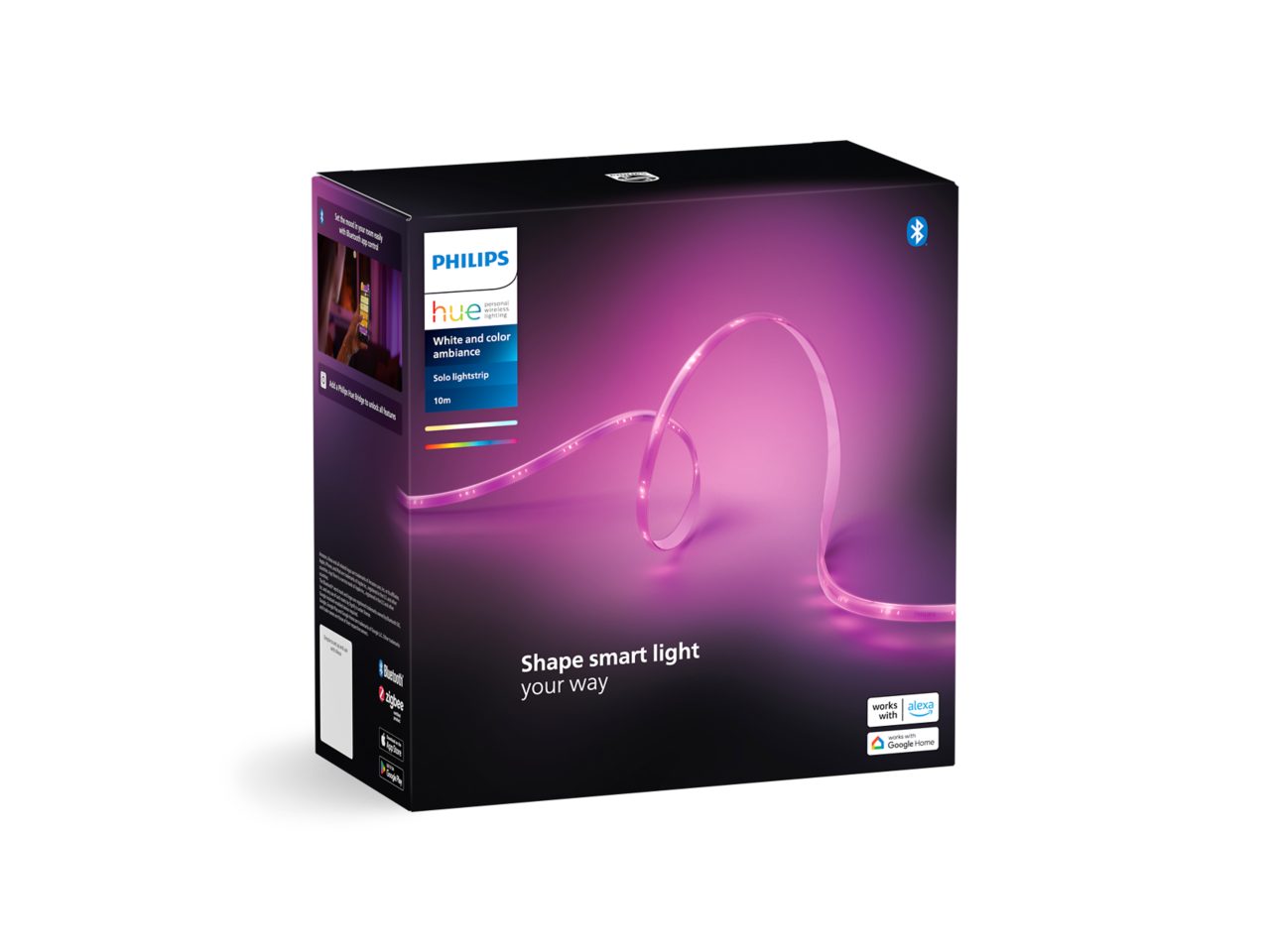 その他 Philips Hue Lightstrip Plus 2m Philips Hue Smart LED Indoor Light Strip Plus, 2m Home