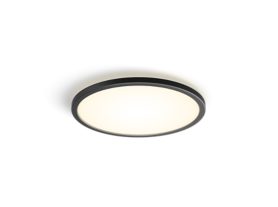 Tento rond W LED-plafondpaneel 29,1 cm zwart