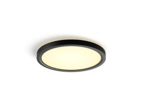 Tento rond WA LED-plafondpaneel 29,1 cm zwart
