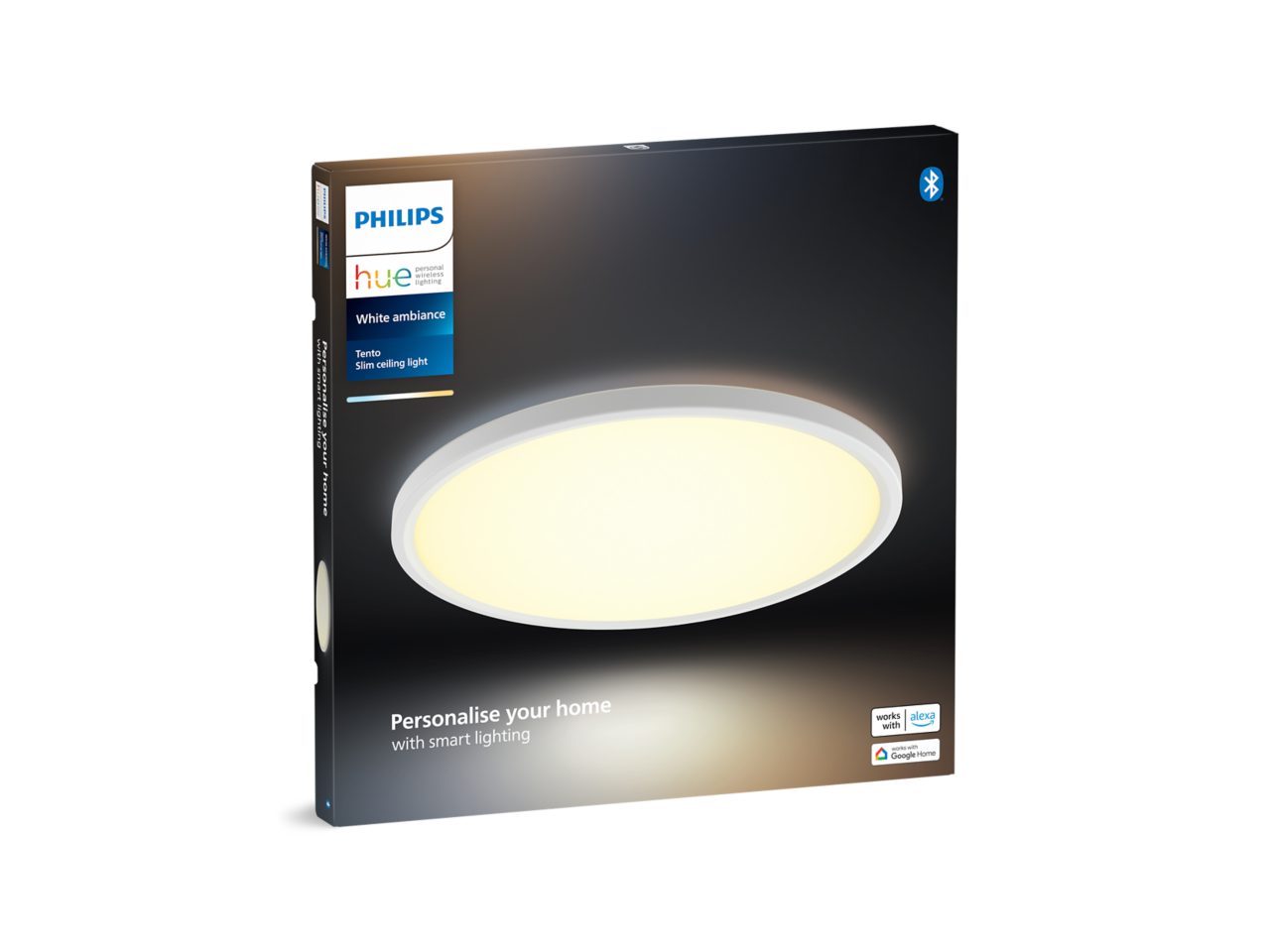 Tento rundes LED-Deckenpanel 42,1 cm | Philips Hue DE-CH