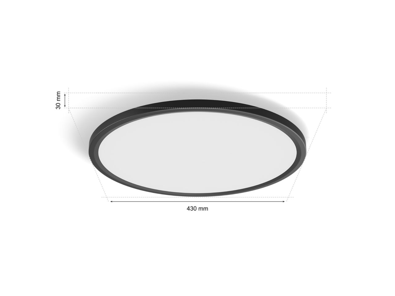 Tento rundes LED-Deckenpanel 42,1 cm | Philips Hue DE-CH