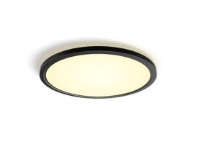 Tento round WA LED ceiling panel 54.2 cm black