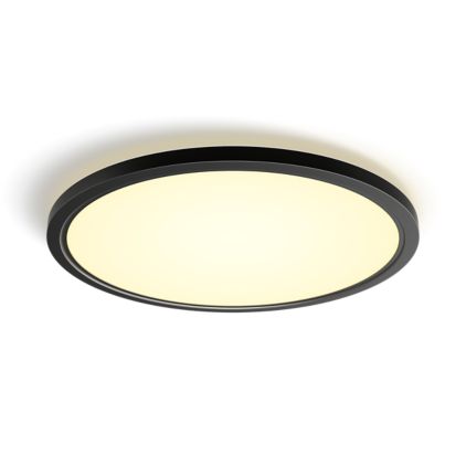 German:An image of product of the Tento rundes WA LED-Deckenpanel 54,2 cm schwarz
