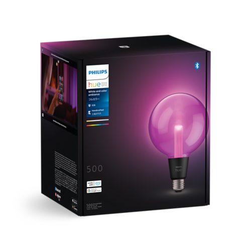 Hue フルカラー ライトガイド E26 G125 | Philips Hue JP