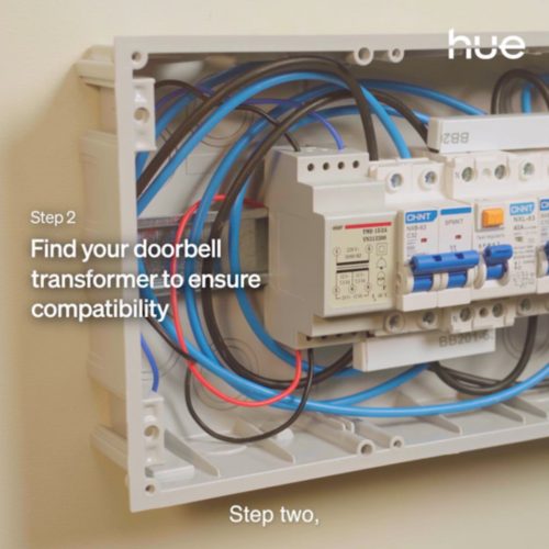 Hue Secure Wired Video Doorbell bundle