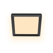 Deckenleuchten Panel Ceiling SQ 12W 2700K schwarz