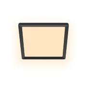 Deckenleuchten Panel Ceiling SQ 15W 2700K schwarz