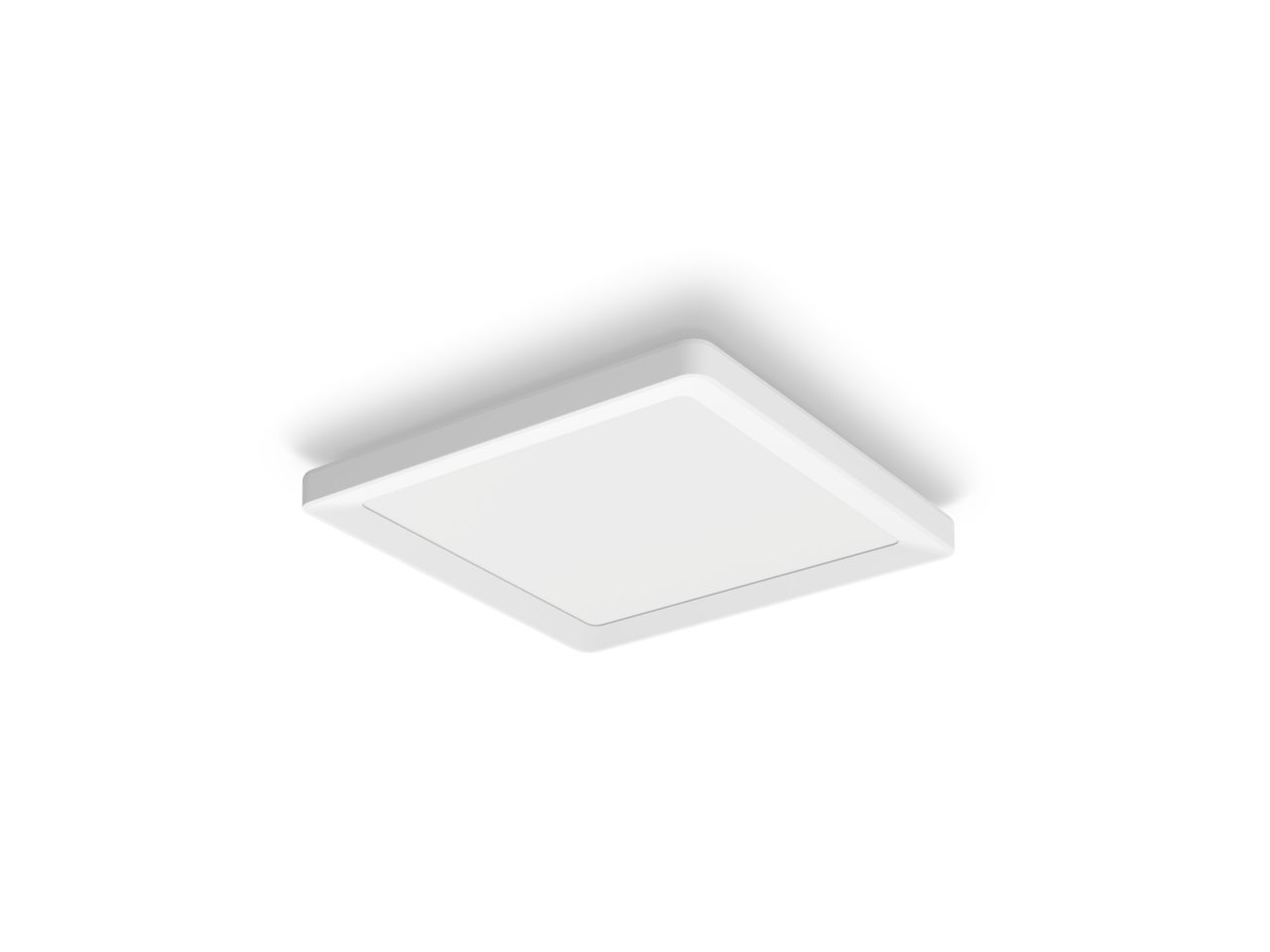 Tento 30 x 30 cm LED ceiling panel – white and coloured light