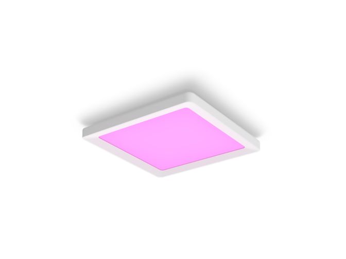 Close up of front of Tento square ceiling panel – small