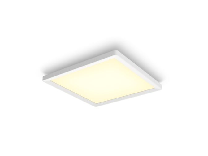 Close up of front of Tento square ceiling panel – medium