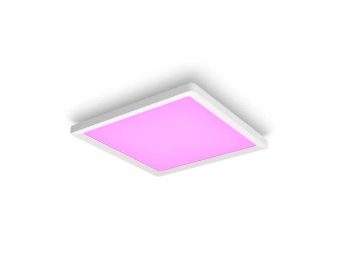 Close up of front of Tento square ceiling panel – medium