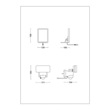 Ultra-efficient Solar Tylus Wall Lights 6 W | 8720169362161